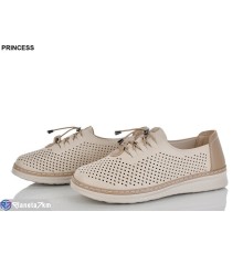 Туфлі жіночі на літо (8 пар р.37-42) коричневий  "DIANA"