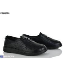 Туфлі жіночі на літо (8 пар р.37-42) чорний  "DIANA"