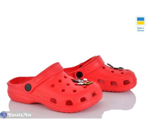Кроки дитячі на літо (6 пар р.30-35) червоний  "Ladmir"