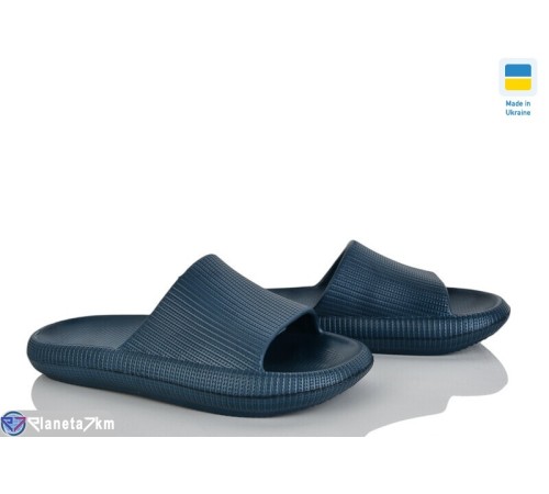 Шлепки жіночі на літо (6 пар р.36-41) синій  "Ladmir"