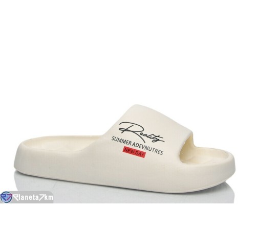Шлепки жіночі на літо (8 пар р.36-41) білий  "SAB"