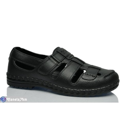 Сандалі чоловічі на літо (8 пар р.40-45) чорний  "SAB"