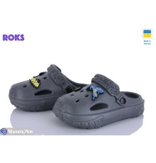 Кроки дитячі на літо (6 пар р.24-35 ) графіт  "Roks"