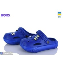 Кроки дитячі на літо (6 пар р.24-35 ) синій  "Roks"