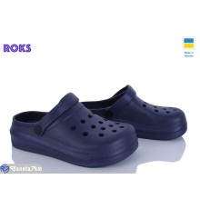 Шлепки дитячі на літо (6 пар р.31-35) синій  "Roks"