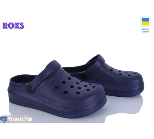 Шлепки дитячі на літо (6 пар р.31-35) синій  "Roks"