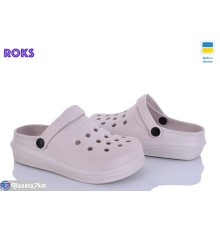 Шлепки дитячі на літо (6 пар р.31-35) бежевий  "Roks"