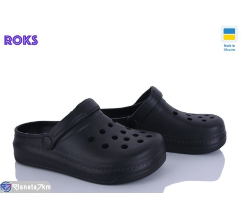 Шлепки дитячі на літо (6 пар р.31-35) чорний  "Roks"