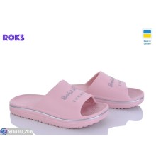 Шлепки дитячі на літо (6 пар р.31-36) рожевий  "Roks"