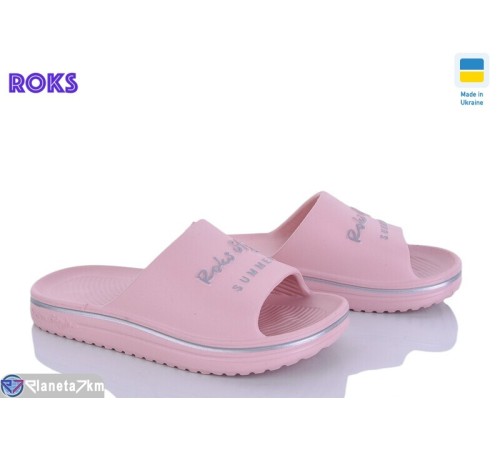 Шлепки дитячі на літо (6 пар р.31-36) рожевий  "Roks"