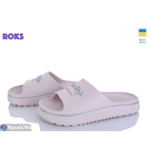 Шлепки жіночі на літо (8 пар р.37-40) бежевий  "Roks"