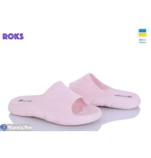 Шлепки жіночі на літо (8 пар р.36-40) рожевий  "Roks"