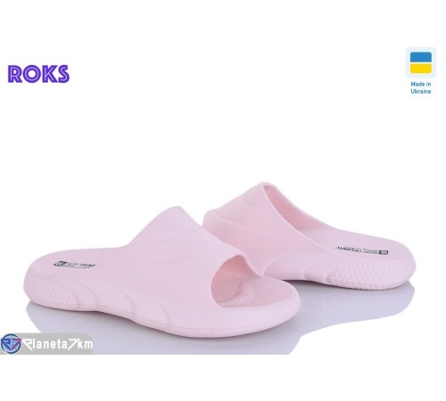 Шлепки жіночі на літо (8 пар р.36-40) рожевий  "Roks"