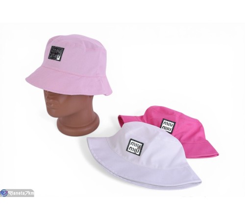 Панама жіноча на літо (5 шт. р.сетка 50-52) мікс  "CAROLLA"