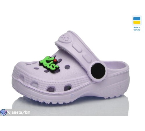 Кроки дитячі на літо (6 пар р.18-23) фіолетовий  "LOTTOS"