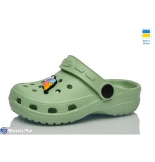 Кроки дитячі на літо (6 пар р.24-29) зелений  "LOTTOS"