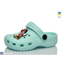 Кроки дитячі на літо (6 пар р.24-29) зелений  "LOTTOS"