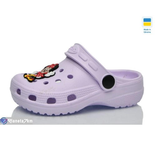 Кроки дитячі на літо (6 пар р.24-29) фіолетовий  "LOTTOS"