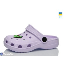 Шлепки дитячі на літо (6 пар р.30-35) фіолетовий  "LOTTOS"