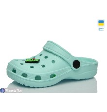 Шлепки дитячі на літо (6 пар р.30-35) зелений  "LOTTOS"