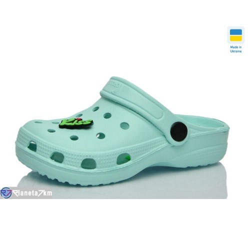 Шлепки дитячі на літо (6 пар р.30-35) зелений  "LOTTOS"