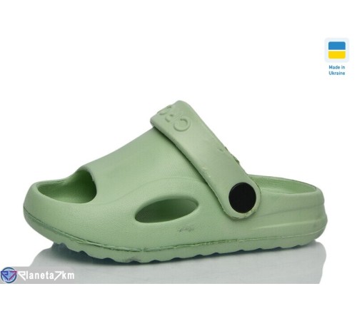 Шлепки дитячі на літо (6 пар р.24-29) зелений  "LOTTOS"