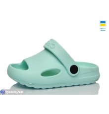 Шлепки дитячі на літо (6 пар р.24-29) зелений  "LOTTOS"