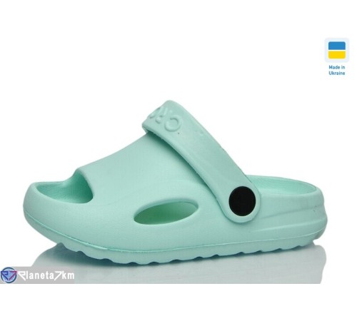 Шлепки дитячі на літо (6 пар р.24-29) зелений  "LOTTOS"