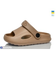 Шлепки дитячі на літо (6 пар р.24-29) коричневий  "LOTTOS"