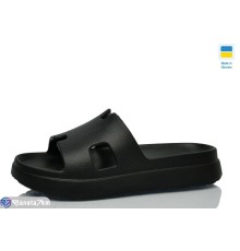 Шлепки жіночі на літо (8 пар р.37-40) чорний  "LOTTOS"