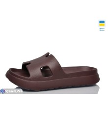 Шлепки жіночі на літо (8 пар р.37-40) коричневий  "LOTTOS"