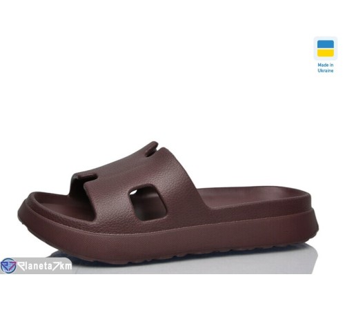 Шлепки жіночі на літо (8 пар р.37-40) коричневий  "LOTTOS"