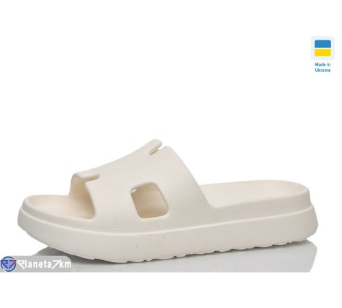 Шлепки жіночі на літо (8 пар р.37-40) білий  "LOTTOS"