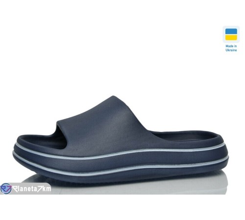 Шлепки жіночі на літо (8 пар р.36-40) синій  "LOTTOS"