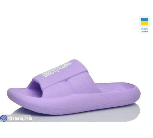Шлепки жіночі на літо (8 пар р.36-41) фіолетовий  "LOTTOS"
