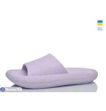 Шлепки жіночі на літо (6 пар р.36-41) фіолетовий  "LOTTOS"