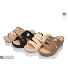 Шлепки жіночі на літо (5 пар р.37-41) мікс  "LOTTOS"