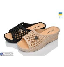 Шлепки жіночі на літо (5 пар р.37-41) мікс  "LOTTOS"