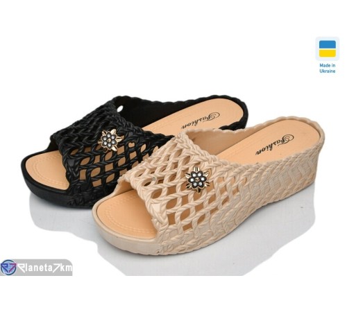 Шлепки жіночі на літо (5 пар р.37-41) мікс  "LOTTOS"