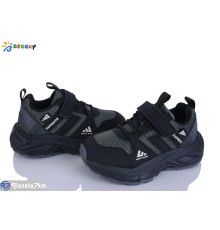 Дитячі кросівки на весну/осінь (8 пар р.27-32) чорний  "Bessky-Kellaifeng"