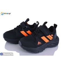 Дитячі кросівки на весну/осінь (8 пар р.27-32) чорний  "Bessky-Kellaifeng"