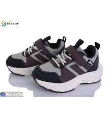 Дитячі кросівки на весну/осінь (8 пар р.27-32) коричневий  "Bessky-Kellaifeng"