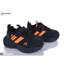 Дитячі кросівки на весну/осінь (8 пар р.27-32) чорний  "Bessky-Kellaifeng"