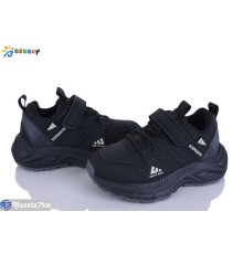 Дитячі кросівки на весну/осінь (8 пар р.27-32) чорний  "Bessky-Kellaifeng"