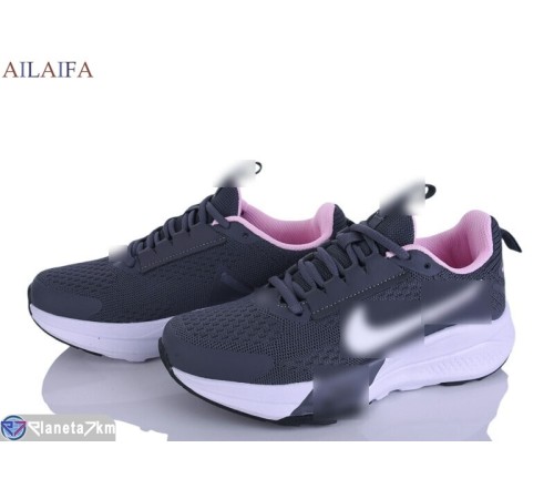 Кросівки жіночі на весну/осінь (8 пар р.36-41) сірий  "Latifa"