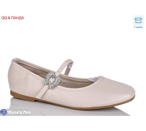 Балетки жіночі на весну/осінь (8 пар р.36-41) бежевий  "QQ&Панда"