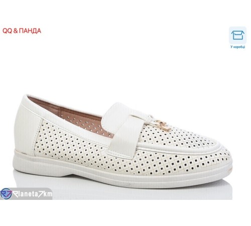 Туфлі жіночі на літо (8 пар р.36-41) білий  "QQ&Панда"