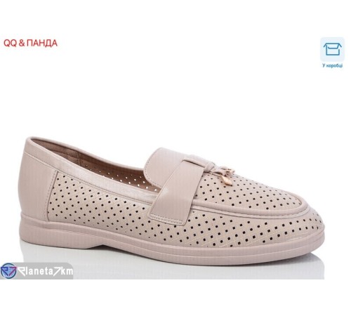 Туфлі жіночі на літо (8 пар р.36-41) бежевий  "QQ&Панда"