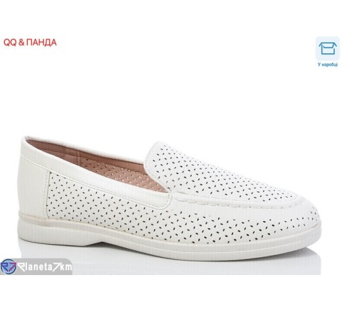 Туфлі жіночі на літо (8 пар р.36-41) білий  "QQ&Панда"