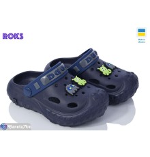 Кроки дитячі на літо (8 пар р.24-32) синій  "Roks"